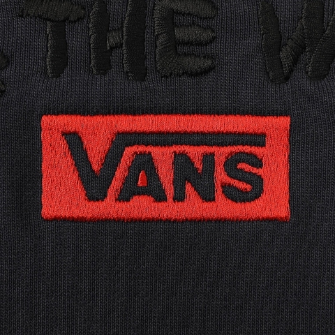 VANS范斯2025男子PANDA LOVER CREW针织无帽卫衣VN000NF4JDU