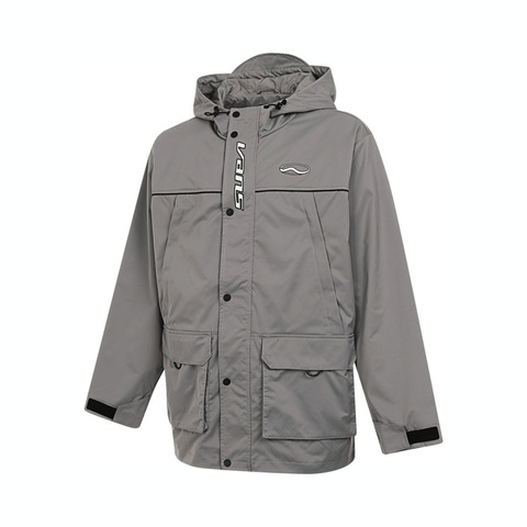 VANS范斯2025男子TEAM UTILITY JACKET梭织连帽外套VN000NERAF1