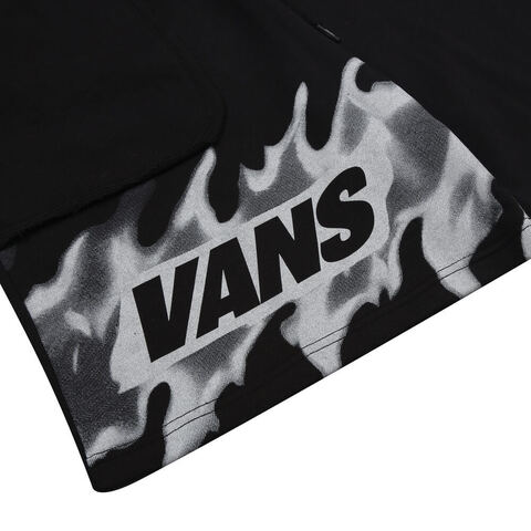 VANS范斯2025男子GFX LOGO FLEECE SHORTS针织短裤VN000NMGBLK