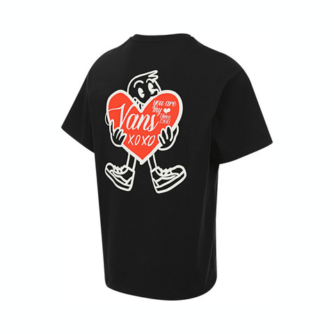 VANS范斯2025男子XOXO GFX SS TEE针织无领短TVN000NF5BLK