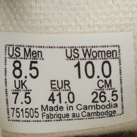 VANS范斯2025中性AuthenticCLVN000D8BE2V