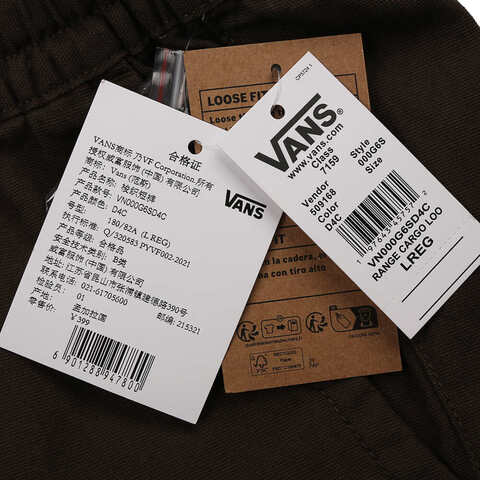 VANS范斯2025男子RANGE CARGO LOOSE SHORT梭织短裤VN000G6SD4C