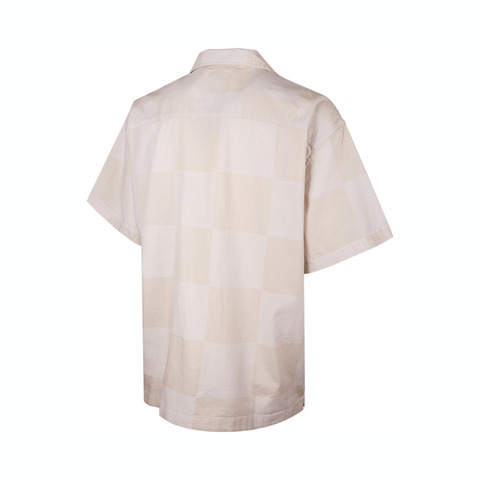 VANS范斯2025男子Kessler Checkerboard SS Woven短袖衬衫VN000M18E68