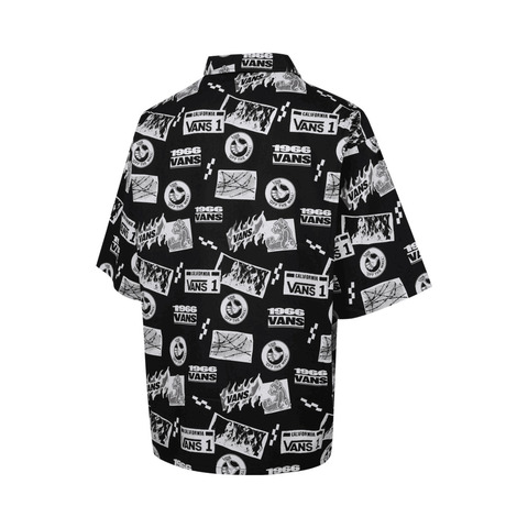 VANS范斯2025男子STICKER GFX SS SHIRT短袖衬衫VN000NMAEDS