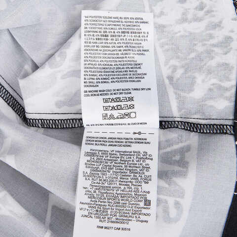 VANS范斯2025男子STICKER GFX SS SHIRT短袖衬衫VN000NMAEDS