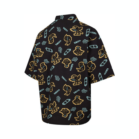VANS范斯2025男子FUNKY ANIMAL SS SHIRT短袖衬衫VN000NNEEDF