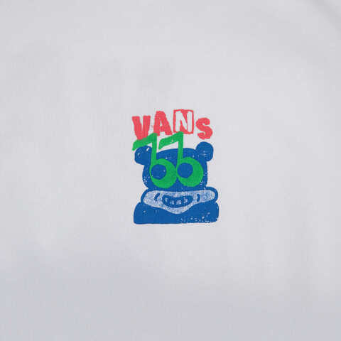 VANS范斯2025男子INDIE GFX SS TEE针织无领短TVN000NMBWHT