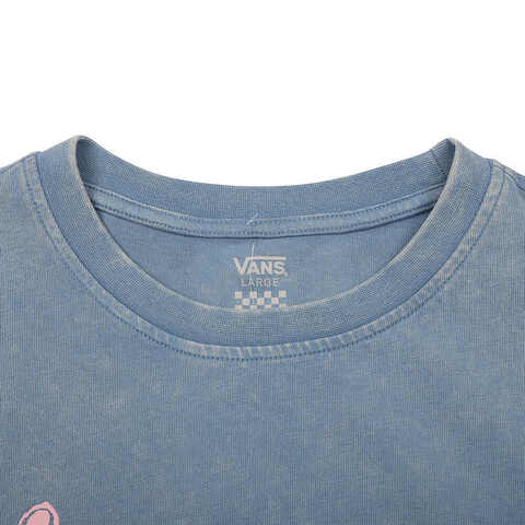 VANS范斯2025女子WASHED GRAPHIC SS TEE针织无领短TVN000NMRZY3