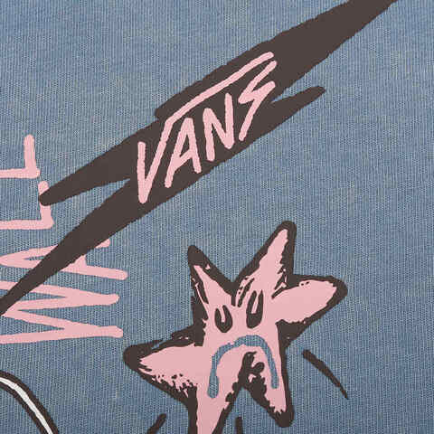 VANS范斯2025女子WASHED GRAPHIC SS TEE针织无领短TVN000NMRZY3