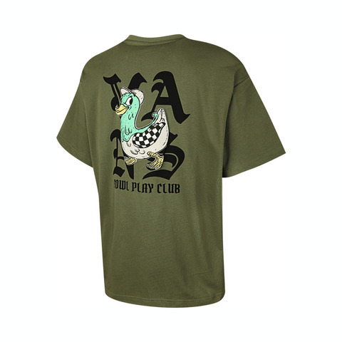 VANS范斯2025男子TP DUCK SS TEE针织无领短TVN000NJCZBF