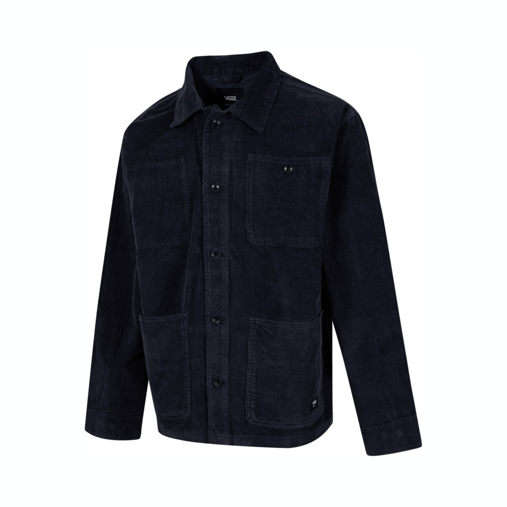 VANS范斯2025男子Drill Chore Corduroy Jacket梭织无帽外套VN000KV2JDU