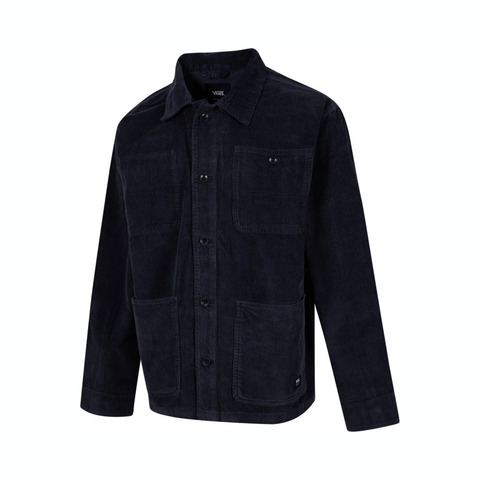 VANS范斯2025男子Drill Chore Corduroy Jacket梭织无帽外套VN000KV2JDU