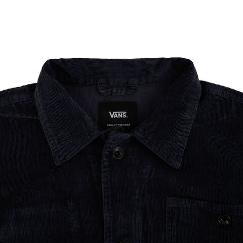 VANS范斯2025男子Drill Chore Corduroy Jacket梭织无帽外套VN000KV2JDU