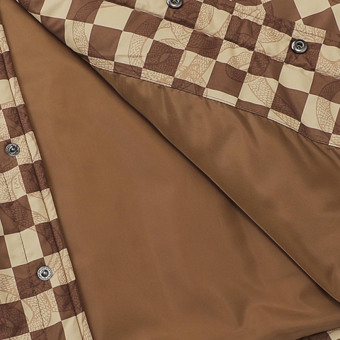 VANS范斯2025男子CNY COACH JKT薄棉服VN000P36F4C