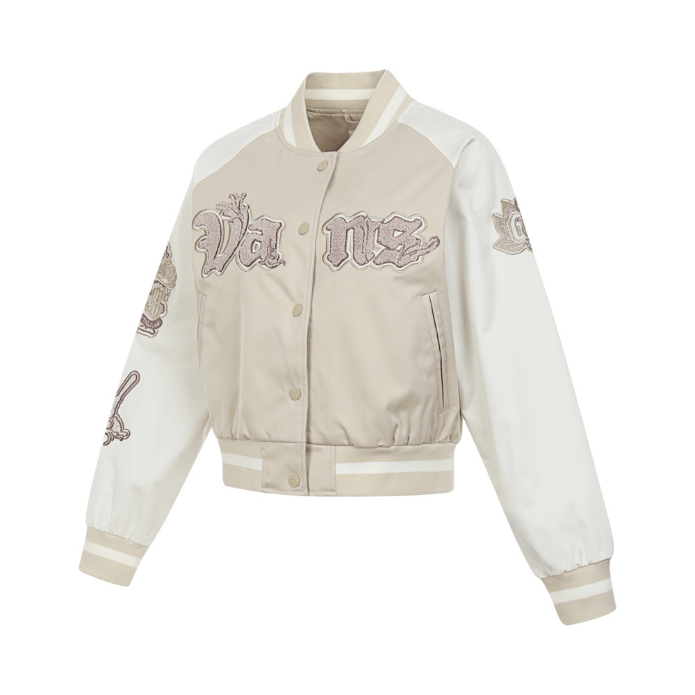 VANS范斯2025女子CNY BASEBALL JACKET梭织无帽外套VN000P3J2N1
