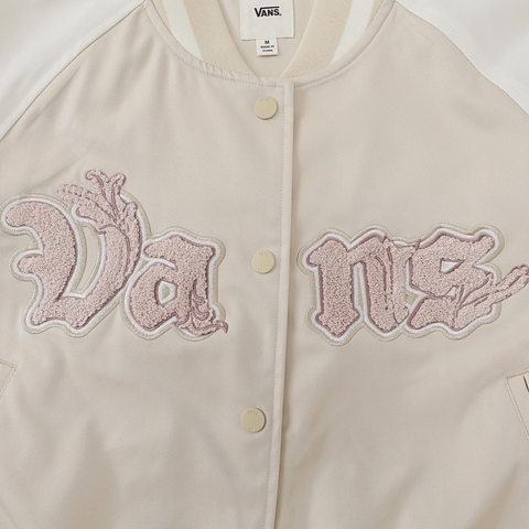 VANS范斯2025女子CNY BASEBALL JACKET梭织无帽外套VN000P3J2N1