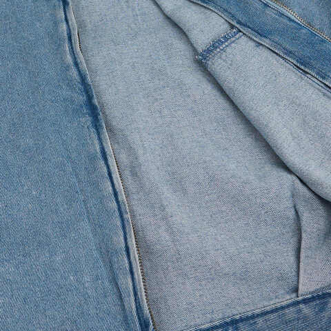 VANS范斯2025女子Pitstop Denim Station Jacket梭织无帽外套VN000MARCDX