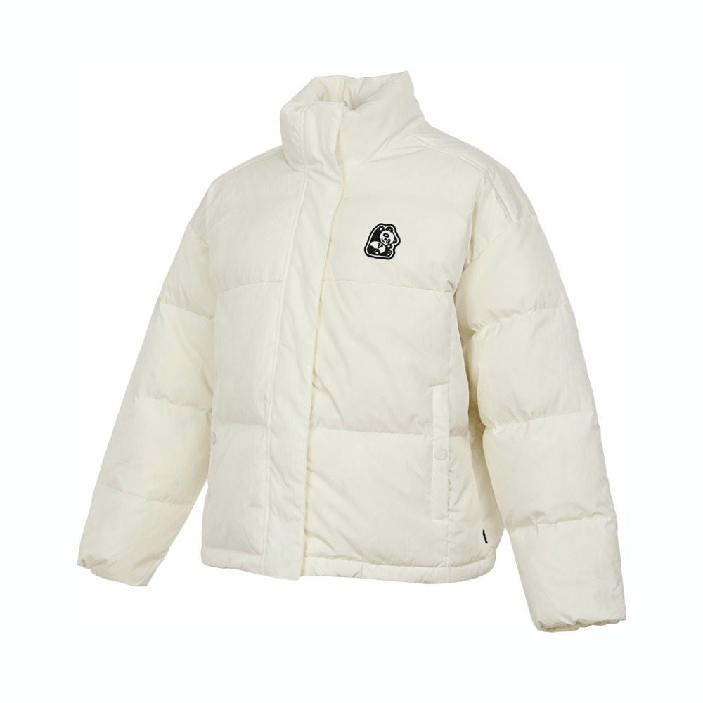 VANS范斯2025女子PANDA PUFFER DOWN厚羽绒服-短VN000KCCFS8