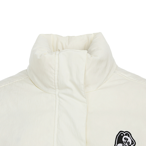 VANS范斯2025女子PANDA PUFFER DOWN厚羽绒服-短VN000KCCFS8