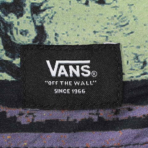 VANS范斯2025男子Prospect Collage SS Woven短袖衬衫VN000M1DJDU