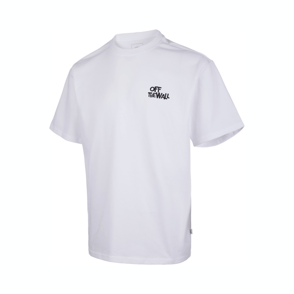 VANS范斯2025男子HANAI GFX SS TEE针织无领短TVN000R60WHT