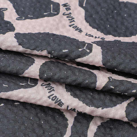 VANS范斯2025男子CAPYBARA AOP SHIRT短袖衬衫VN000RNNPLC