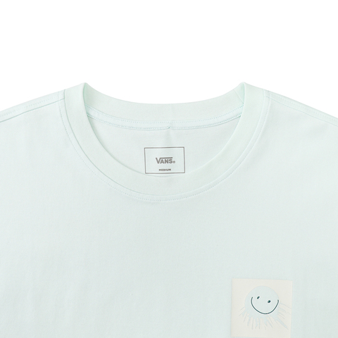 VANS范斯2025男子LR SMILE SUN SS TEE针织无领短TVN000NN2RNE