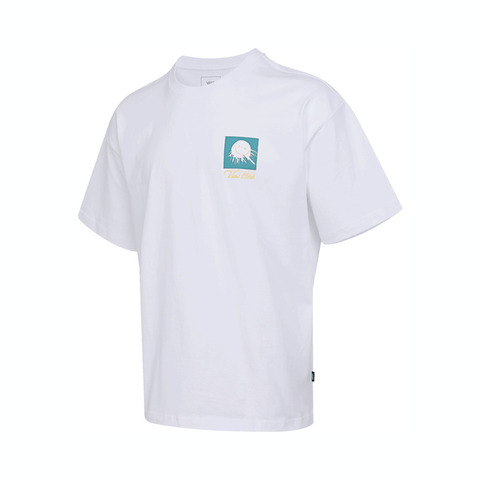 VANS范斯2025男子LR SMILE SUN SS TEE针织无领短TVN000NN2WHT