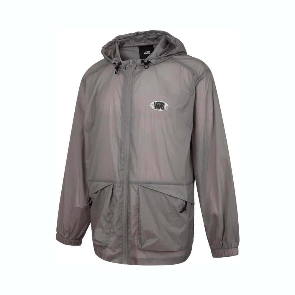 VANS范斯2025男子3D POCKETS UV JACKET梭织连帽外套VN000NM5AF1