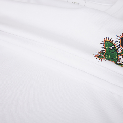 VANS范斯2025男子PICKLE GFX SS TEE针织无领短TVN000NNKWHT