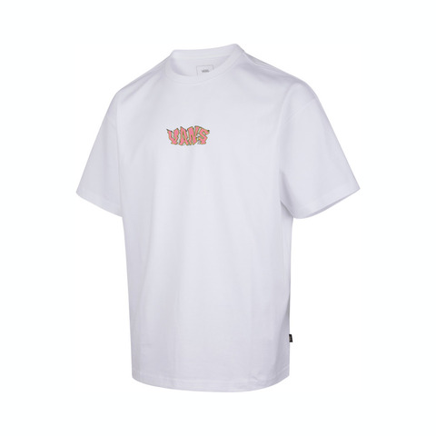 VANS范斯2025男子CAT GFX SS TEE针织无领短TVN000NNFWHT