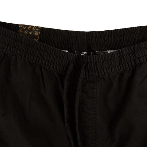 VANS范斯2025男子RANGE BAGGY TAPERED ELASTIC WAIST PANT梭织长裤VN00000DBLK