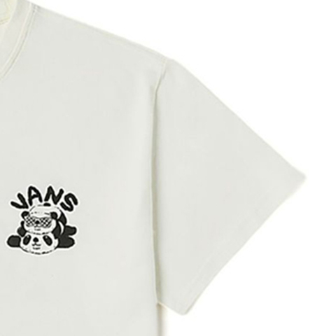 VANS范斯2025女子STACK PANDAS SS TEE针织无领短TVN000NNPFS8