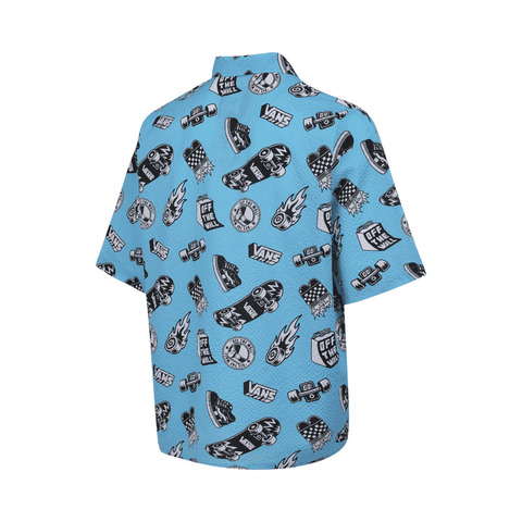 VANS范斯2025男子MISC AOP SS SHIRT短袖衬衫VN000RA8FGQ