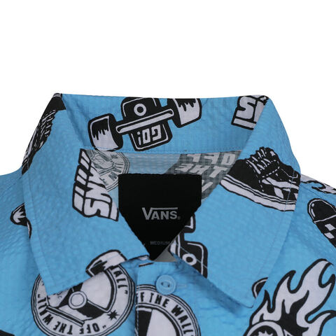 VANS范斯2025男子MISC AOP SS SHIRT短袖衬衫VN000RA8FGQ