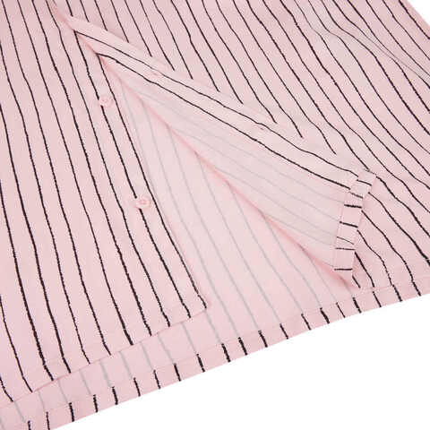 VANS范斯2025男子DOG STRIPE SS SHIRT短袖衬衫VN000QF5FAY