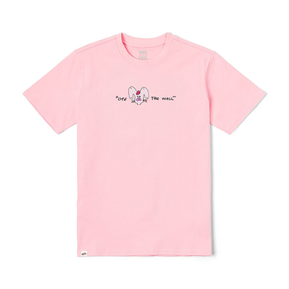 VANS范斯2025女子RABBIT SS TEE针织无领短TVN000QF6EGP