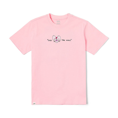 VANS范斯2025女子RABBIT SS TEE针织无领短TVN000QF6EGP