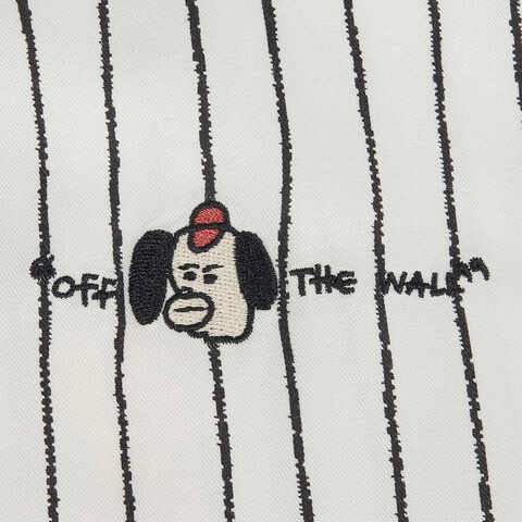 VANS范斯2025男子DOG STRIPE SS SHIRT短袖衬衫VN000QF5FAZ