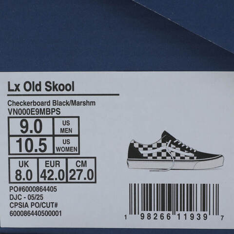 VANS范斯2025中性LX Old SkoolCLVN000E9MBPS