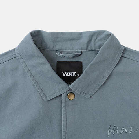 VANS范斯2025男子Torrey Canvas Coaches Jacket梭织连帽外套VN000P74RV2