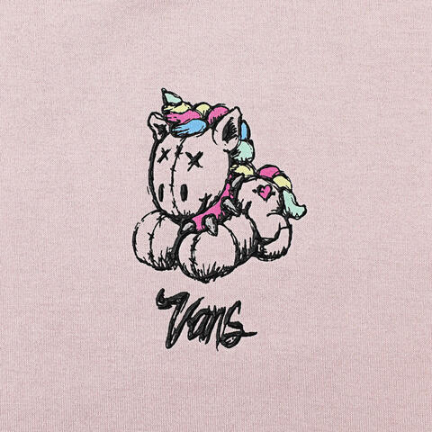 VANS范斯2025女子UNICORN SS TEE针织无领短TVN000QM0O3N