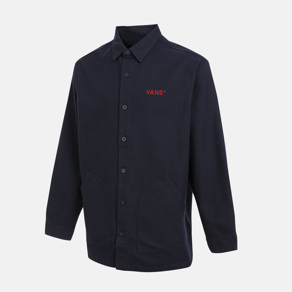 VANS范斯2025男子LS FLANNEL SHIRT梭织长袖衬衫VN000QKDJDU