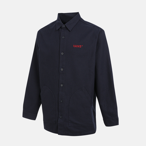 VANS范斯2025男子LS FLANNEL SHIRT梭织长袖衬衫VN000QKDJDU