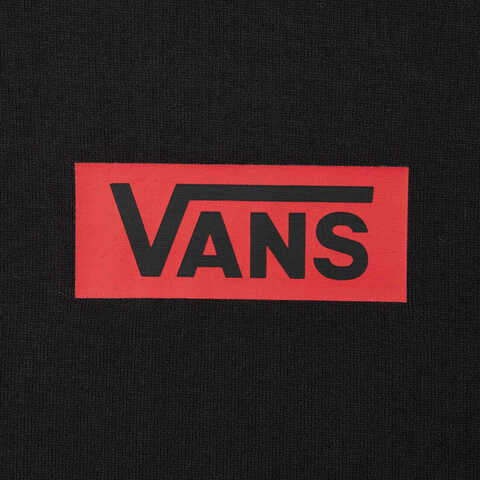 VANS范斯2025男子SMALL BOX LOGO TEE针织无领短TVN000QWMBLK