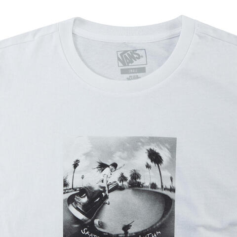 VANS范斯2025女子Rhythm Relaxed Crop ss针织无领短TVN000RCHWHT