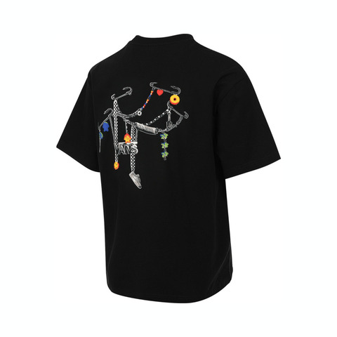 VANS范斯2025男子CHARM S TEE针织无领短TVN00104FBLK