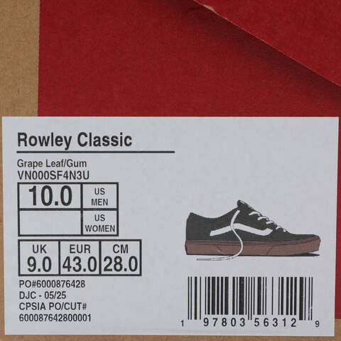 VANS范斯2025中性Rowley ClassicCLVN000SF4N3U