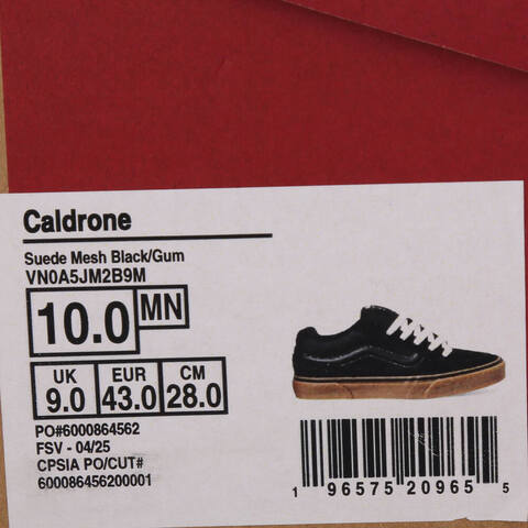 VANS范斯2025男子MN CaldroneCLVN0A5JM2B9M
