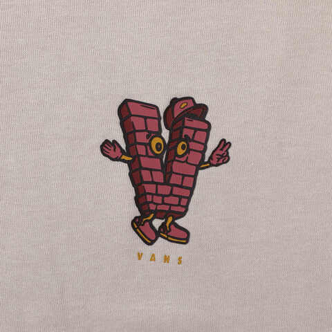 VANS范斯2025男子BRICK GFX TEE针织无领短TVN000QNEEN9